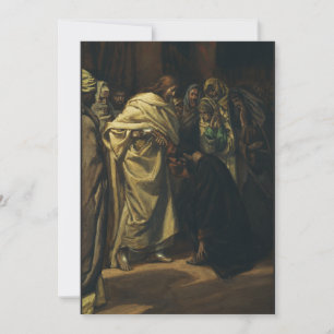 Invitation L'incrédulité de Saint Thomas par James Tissot