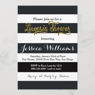Invitation Lingerie Bridal Shower