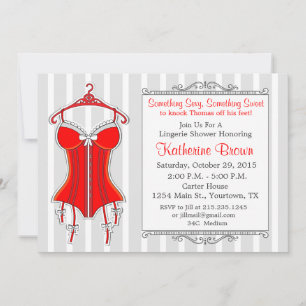 Invitation Lingerie Bridal Shower
