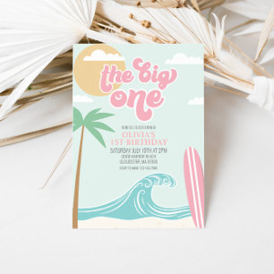 Invitation L'invitation d'anniversaire The Big One Pink Beach