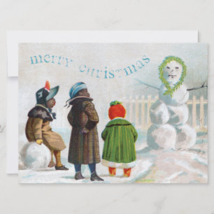 Invitation L'invitation de l'homme de neige