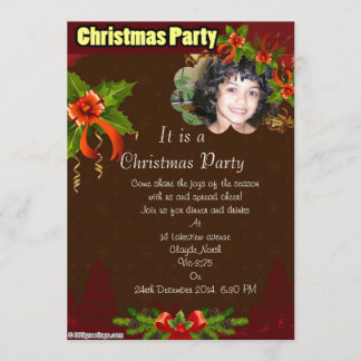 Invitation L'invitation de Noël