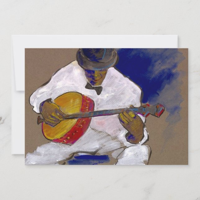 INVITATION L'INVITATION DU PARTI MARDI GRAS ~EZ À CUSTOMISER (Devant)