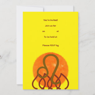 Invitation Lion