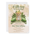 Lion Cub Un Petit Roi Est En Chemin Baby shower