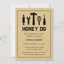 Liste de Mariage Honey Do Shower Cadeaux