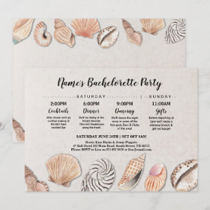 Invitation L'itinéraire de Fête de la mariée écosse le