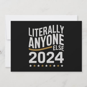 Invitation Littéralement Toute Autre Élection Politique 2024