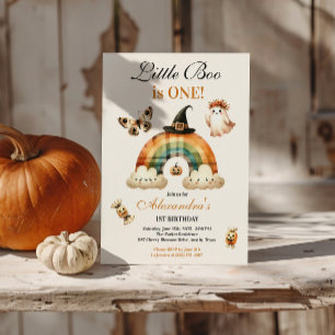 Invitation Little Boo Western Premier anniversaire
