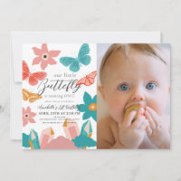 Little Butterfly Crystal 1er Anniversaire Photo