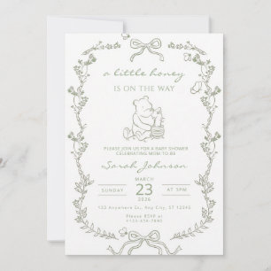 Invitation Little Chérie en Route Abeille Bébé