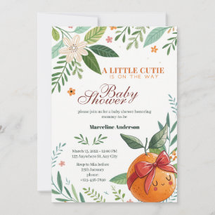 Invitation Little Cutie arrive en Citron Coquette