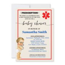 Little Doctor est sur son chemin Médicale Baby sho
