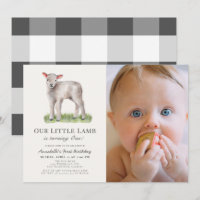 Little Lamb 1er anniversaire Photo