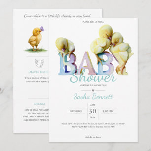 Invitation Little Peep & Co.   Baby Shower