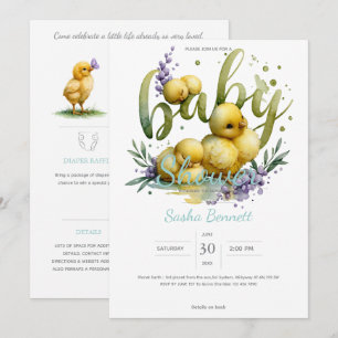 Invitation Little Peep & Co.   Baby Shower