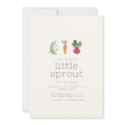 Little Sprout est sur le chemin Baby shower Invita