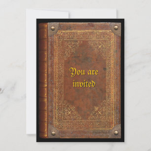 Invitation Livre antique