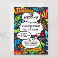 Livre de bande dessinée comique de mariage tout-en