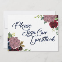 Livre d'or signature Navy Police aquarelle