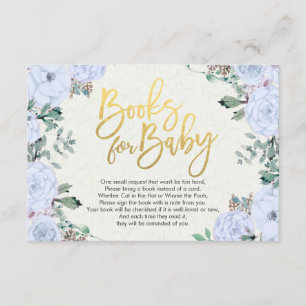 Invitation Livres baby showers pour bébé / Apporter un livre 