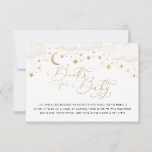 Invitation Livres Baby showers Twinkle Star Pour Baby Card