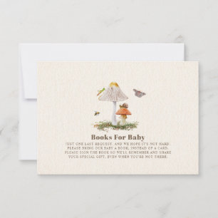 Invitation Livres De Champignons De Bois Pour Les Insectes De