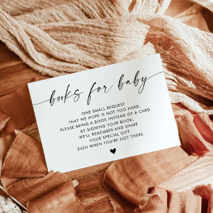 Invitation Livres en terre cuite pour bébés   Neutre les sexe