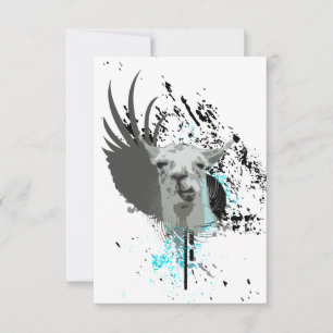 Invitation llama hi-fi