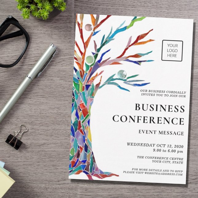 Invitation Logo Business Conference (Créateur téléchargé)