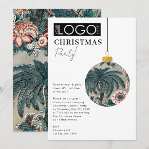 Invitation Logo de l'entreprise Fête de Noël Préparatif Ornem