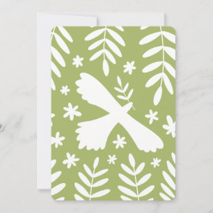 Invitation L'oiseau blanc