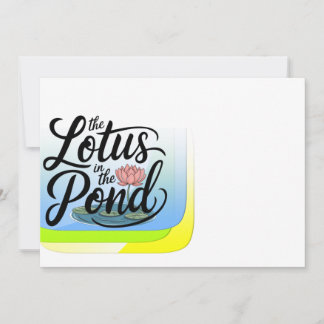 Invitation Lotus