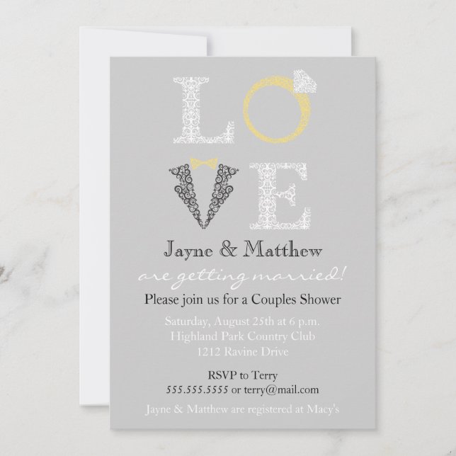 Invitation LOVE (Devant)
