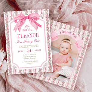 Invitation Love Shack Vintage Fancy ONE Girl Anniversaire