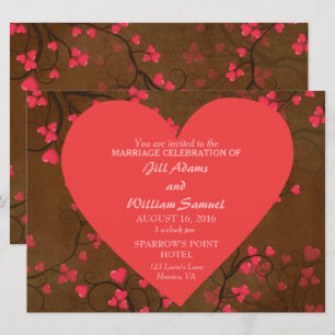 Invitation Lovely Lovely Lovers Mariage