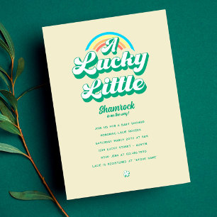 Invitation Lucky Little Shamrock Baby shower