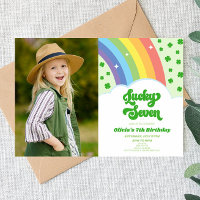 Lucky Seven Rainbow Clover 7e fête d'anniversaire