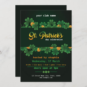 Invitation Lucky St. Patrick's Day Party