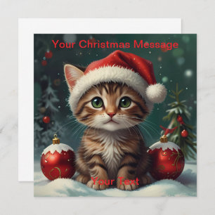 Invitation Lumière de Noël enchantée