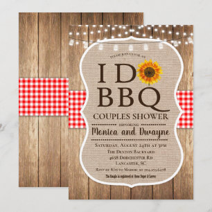 Invitation Lumières Guinguette BBQ Barbecue J'Acce