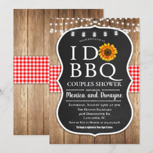 Invitation Lumières Guinguette BBQ Barbecue J'Acce
