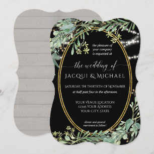 Invitation Luminaires à deux rides Eucalyptus Vert Bois Aquar