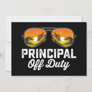 Invitation Lunettes de soleil du directeur hors service derni