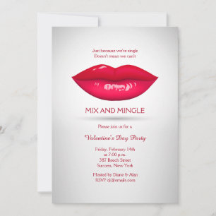 Invitation Luscious Lips