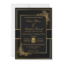 LUXE MARIAGE NOIR & OR