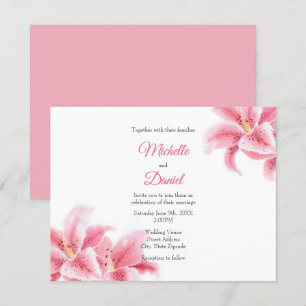 Invitation Lys Stargazer Rose