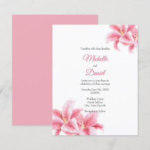 Invitation Lys Stargazer Rose
