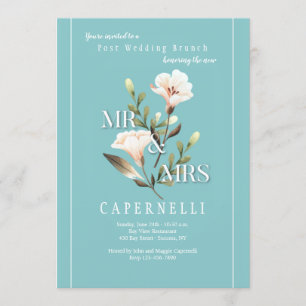 Invitation M. et Mme Mariage Post Brunch