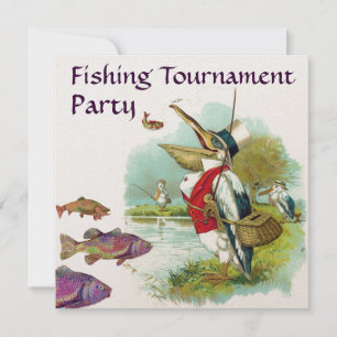 INVITATION M. PELICAN PÊCHE TOURNOI PARTI
